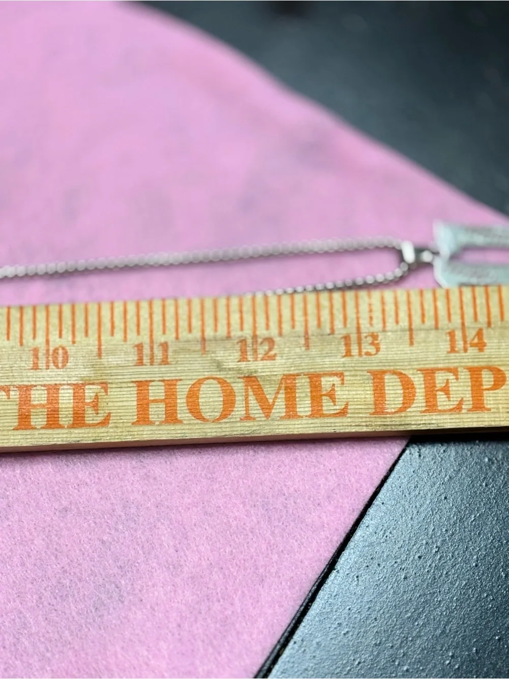 Sliver Number '11' Pendant Necklace with Baseball Red Stitch Detailing